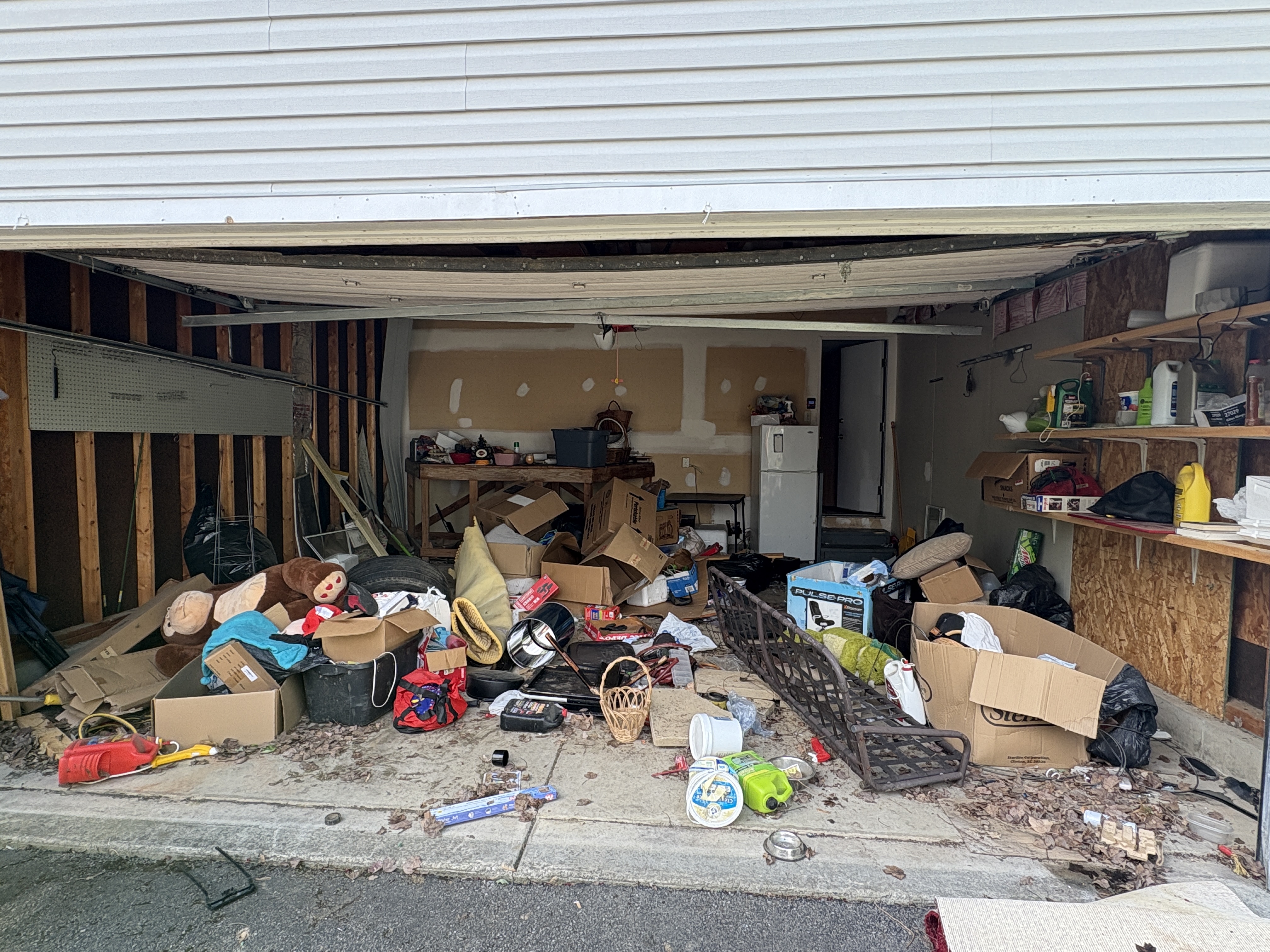 Before Garage Cleanout